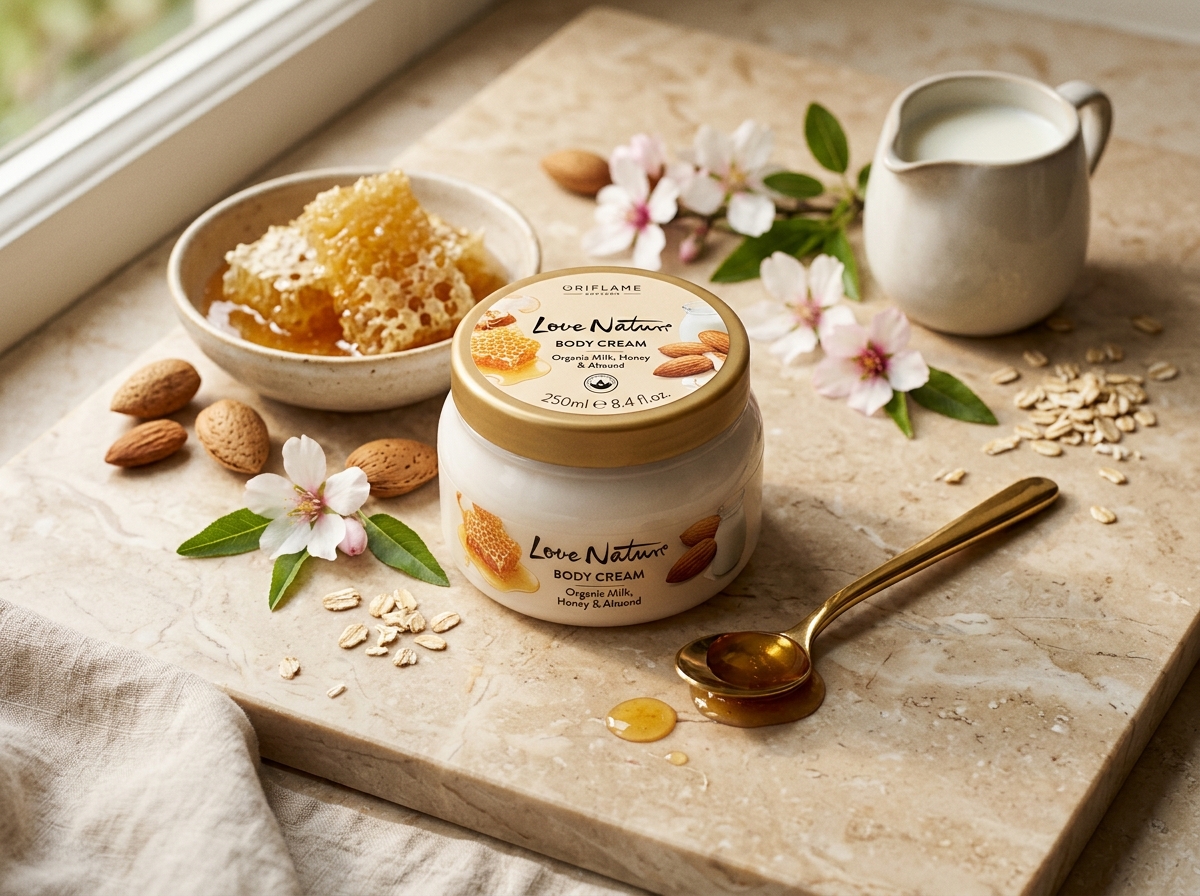 Love Nature Honey and Almond Body Care